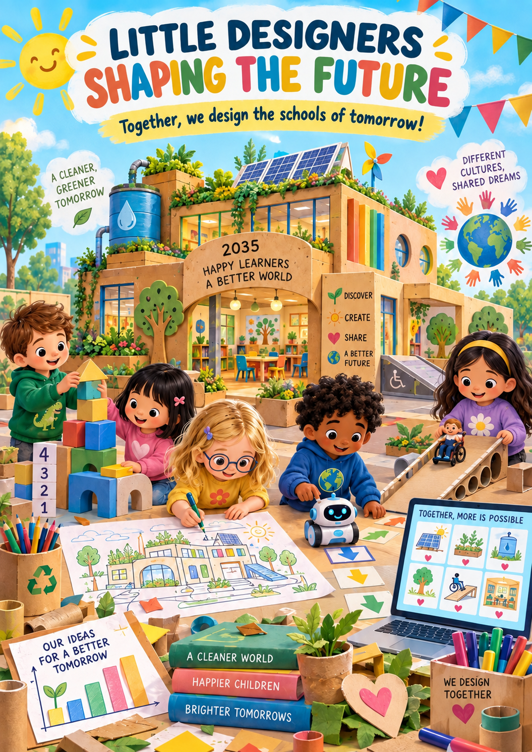Little Designers Shaping the Future /Geleceği Tasarlayan Minik Tasarımcılar