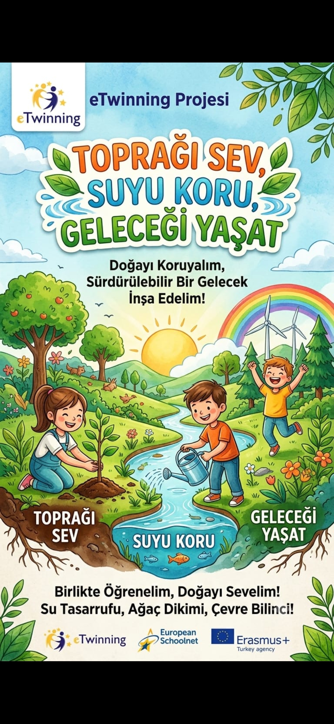 Toprağı Sev,Suyu Koru,Geleceği Yaşat